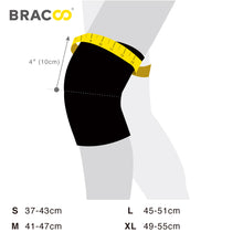 Cargar imagen en el visor de la galería, BRACOO KS91 Fulcrum <br> Rodillera Transpirable con Almohadilla Ergonómica (par) (*patentada)