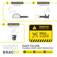 Cargar imagen en el visor de la galería, NUEVAS ! ! (*patentado) <br> BRACOO WB51 Armor<br>Muñequera 3D Fijación Ergonómica y Transpirable (FlexiFit) (Copy)