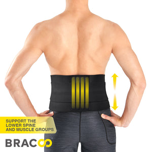 NUEVAS ! ! <br> BRACOO BS33 Fulcrum  <br> Faja Lumbar Easyfit <br> con Férulas