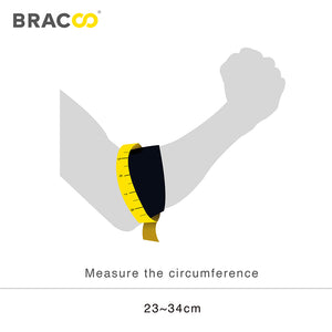 BRACOO EP41 Fulcrum<br>Codera Pro con Almohadilla Ergonómica de EVA 3D para Codo de Tenista