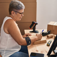Cargar imagen en el visor de la galería, NUEVAS ! ! &lt;br&gt; BRACOO EP43 Fulcrum &lt;br&gt; Codera con Almohadilla  Ergonómica de EVA 3D para Codo de Tenista o Golfista.
