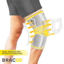 Cargar imagen en el visor de la galería, BRACOO KP41 Shielder &lt;br&gt; Rodillera con Almohadilla Ergonómica 3D Patentada (*patentada)
