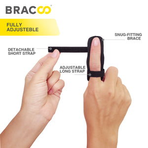 NUEVAS ! ! (*patentado) BRACOO TB50 Armor <br> Estabilizador de Dedo con Fijación Ergonómica 3D  <br>  y Transpirable (FlexiFit)
