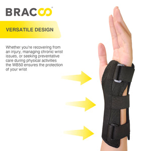NUEVAS ! ! (*patentado) <br> BRACOO WB50 Armor<br>Muñequera 3D Fijación Ergonómica y Transpirable (FlexiFit)