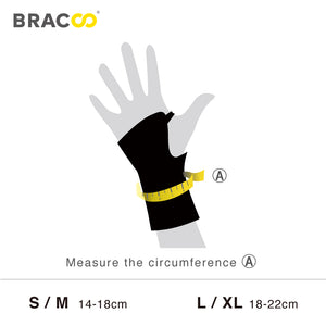 NUEVAS ! ! (*patentado) <br> BRACOO WB50 Armor<br>Muñequera 3D Fijación Ergonómica y Transpirable (FlexiFit)