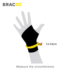 BRACOO WS10 Fulcrum <br> Muñequera Easy Fit